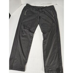 Athleta‎ Gray Jogger Pants Zip Pockets Drawstring Waist Womens Athletic Sport XL